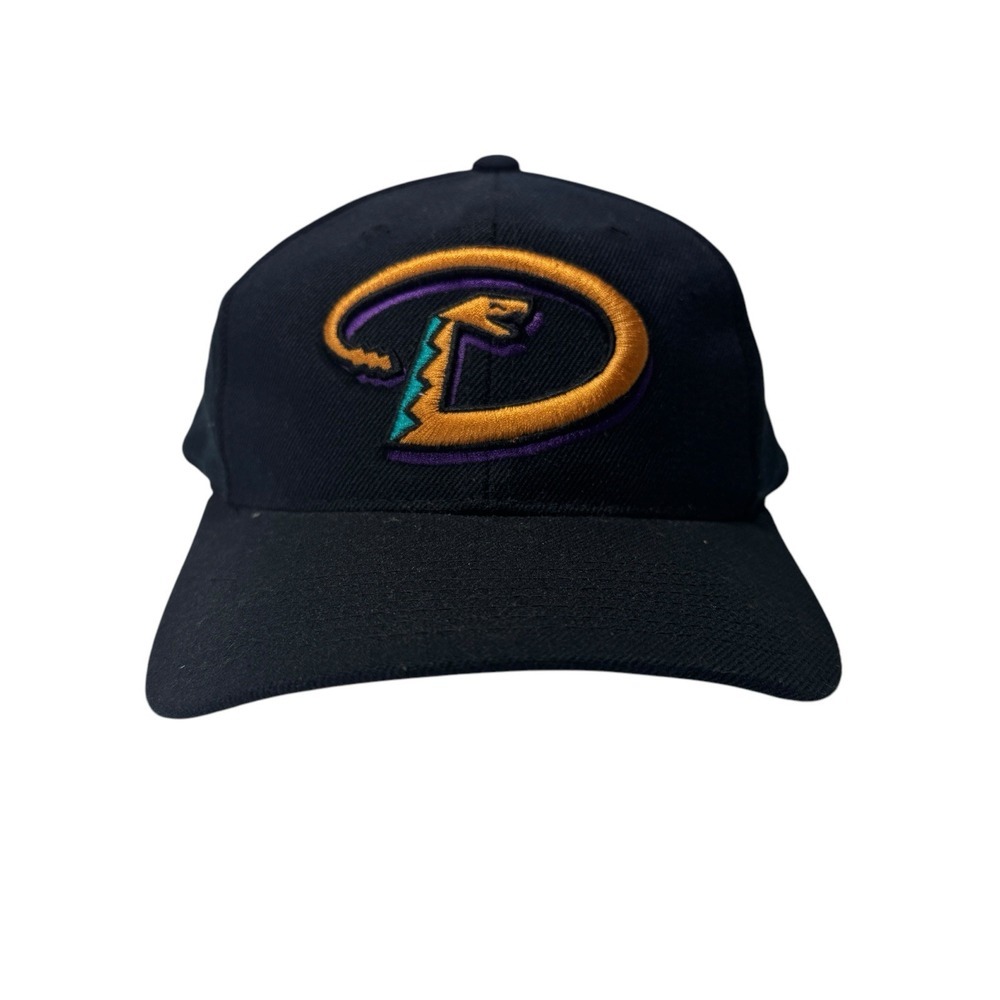 Arizona Diamondbacks "D" Snake Logo Strapback Hat‎ G-Cap Wool Blend MLB